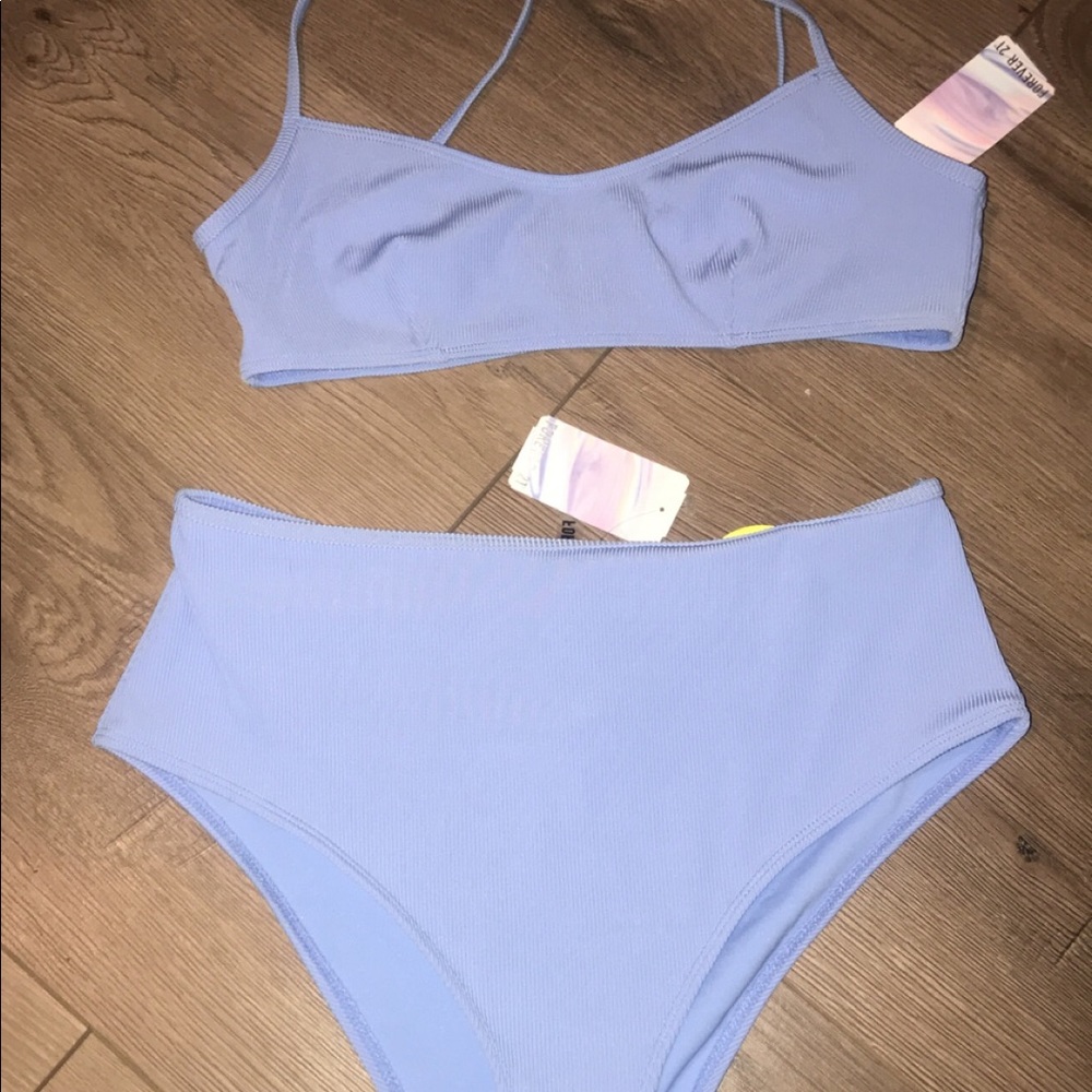 High waisted bikini set
